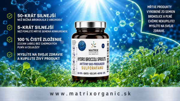 HYDRO BROCCOLI SPROUTS 400mg, 60+10% kps GRATIS